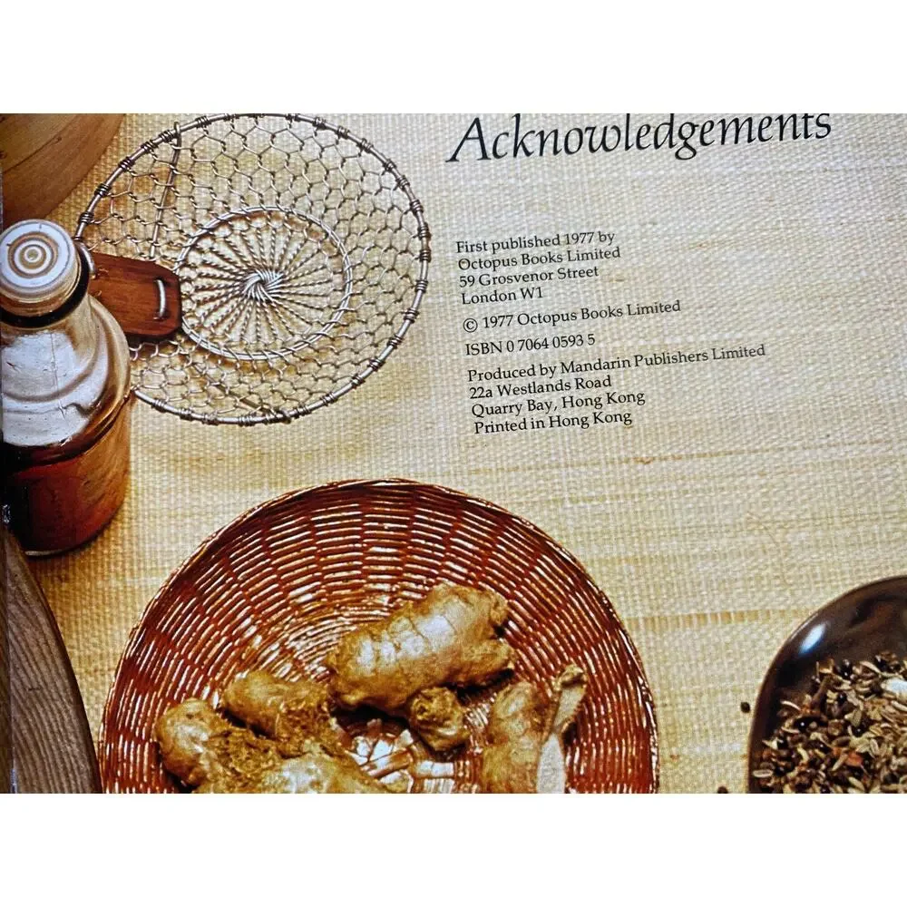The Love of Chinese Cooking Kenneth Lo 1977 Vintage Cook Book